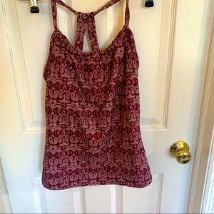 Prana Quinn Tank with shelf bra